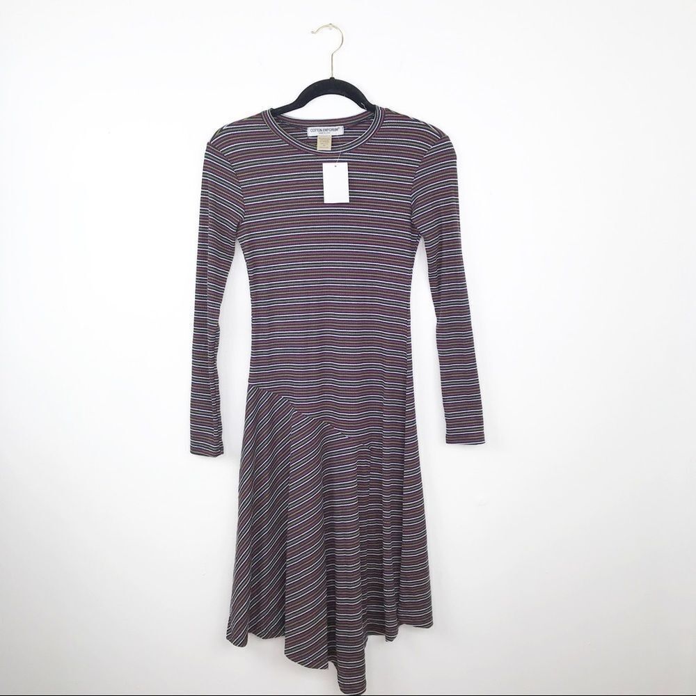 NWT striped sweater dress